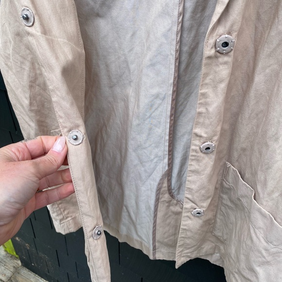 Eileen Fisher lightweight Blazer with pockets - Picture 3 of 5